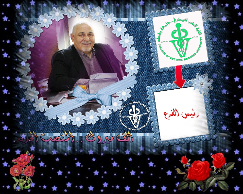 مبروك المنصب الجديد كلية الطب البيطري